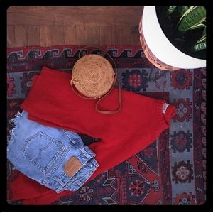 Men’s Small - Vintage Red wool sweater